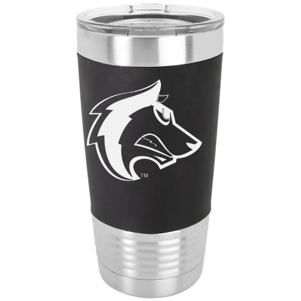 Colorado State University Pueblo Polar Camel 20 oz. Silicone Grip Tumbler with Standard Lid