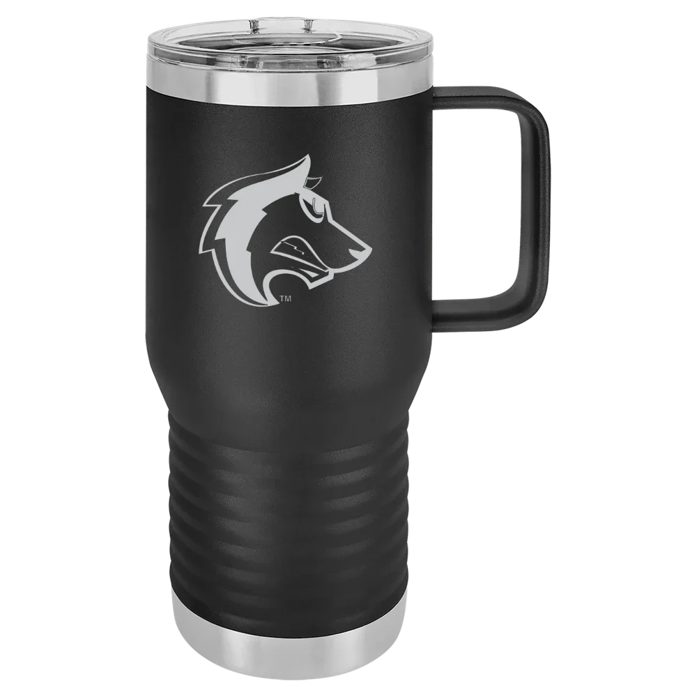 Colorado State University Pueblo Polar Camel 20 oz. Travel Mug with Slider Lid