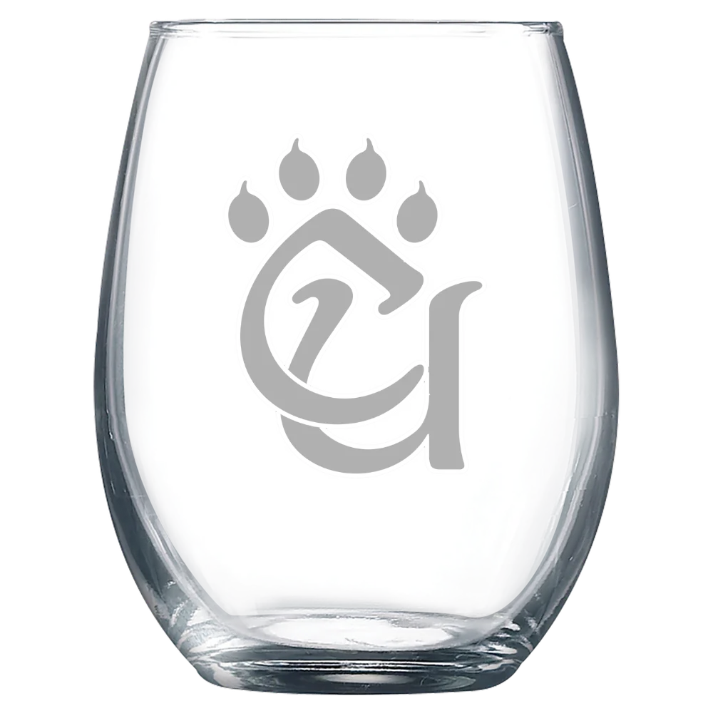 Concord University Polar Camel 9 oz. Stemless Wine Glass