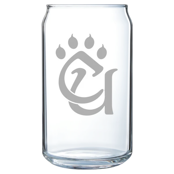Concord University Polar Camel 16 oz. Can Glass