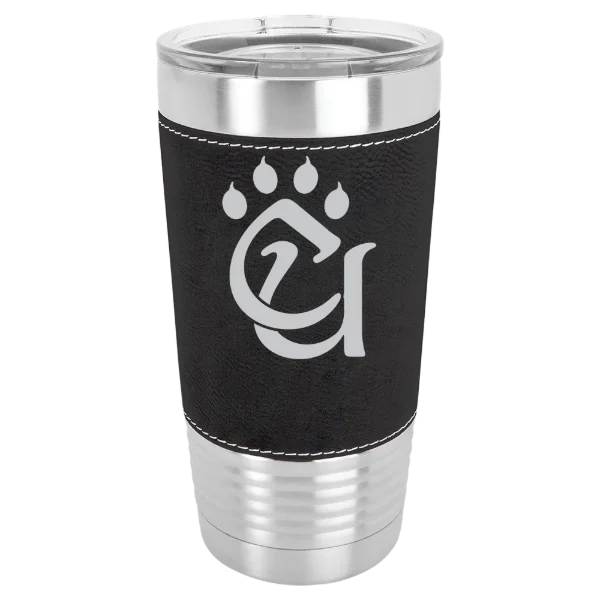 Concord University Polar Camel 20 oz. Leatherette Grip Tumbler with Standard Lid