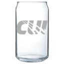 Concordia University Irvine Polar Camel 16 oz. Can Glass