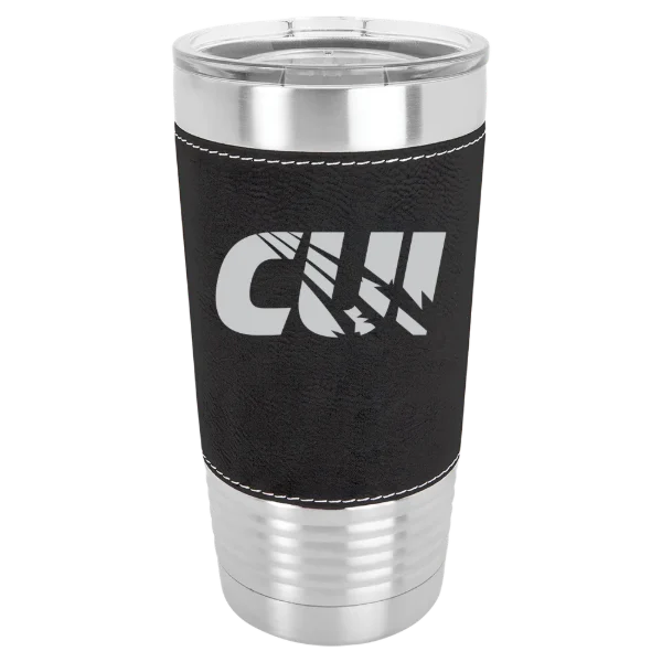 Concordia University Irvine Polar Camel 20 oz. Leatherette Grip Tumbler with Standard Lid