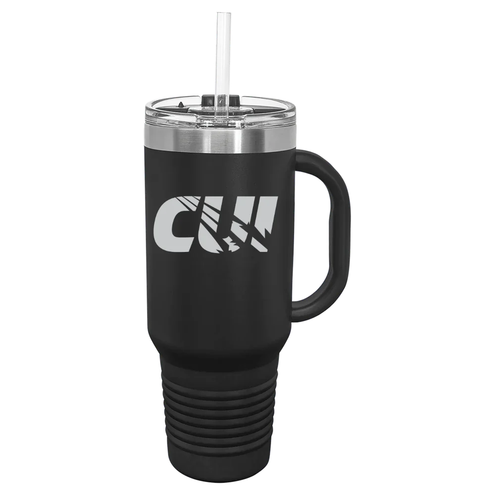 Concordia University Irvine Polar Camel 40 oz. Travel Mug with Snap Lid & Straw