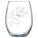 Concordia University, St. Paul Polar Camel 15 oz. Stemless Wine Glass