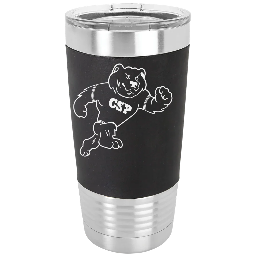 Concordia University, St. Paul Polar Camel 20 oz. Silicone Grip Tumbler with Standard Lid