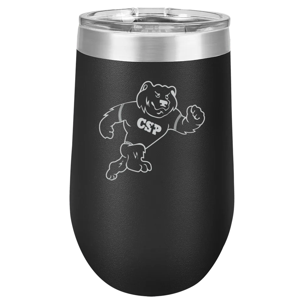 Concordia University, St. Paul Polar Camel 16 oz. Stemless Wine Tumbler