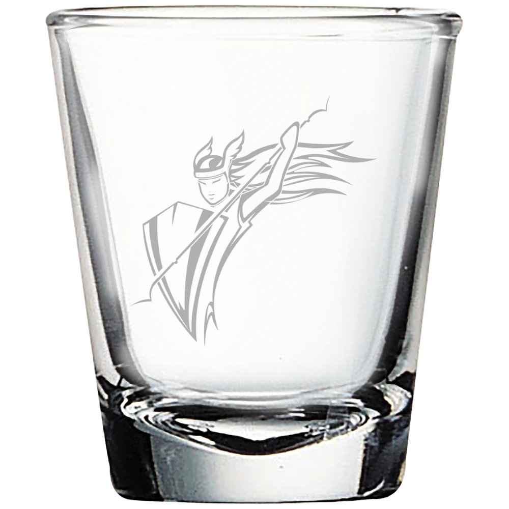 Converse University Polar Camel 1.7 oz. Shot Glass