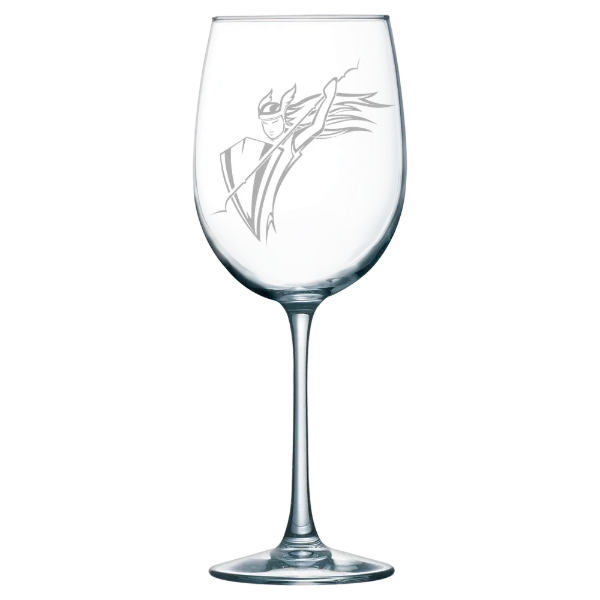 Converse University Polar Camel 19 oz. Wine Glass