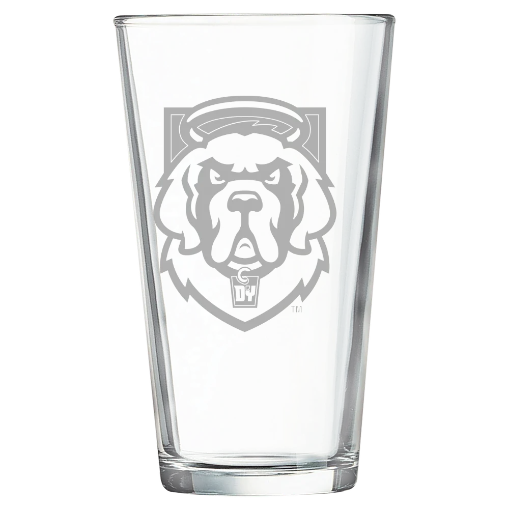 D'Youville University Polar Camel 16 oz. Pint Mixing Glass