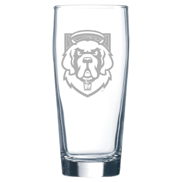 D'Youville University Polar Camel 16 oz. Willi Becher Beer Glass