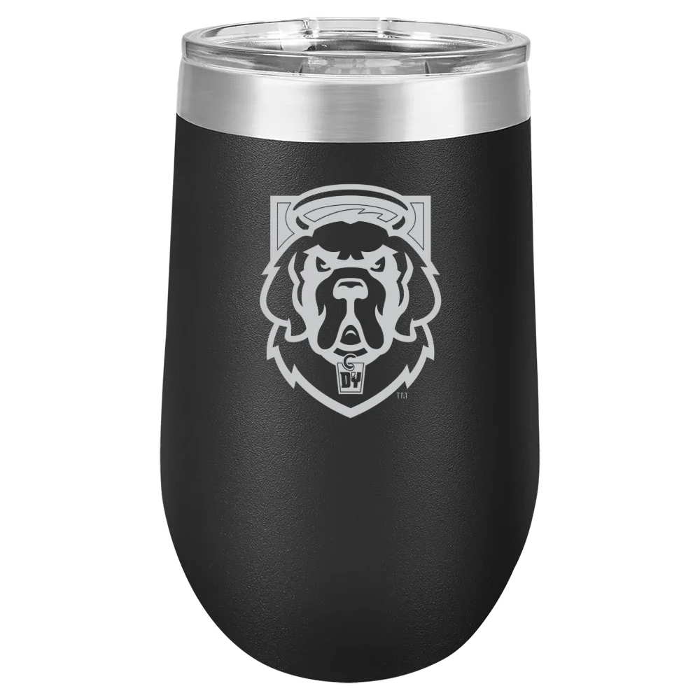 D'Youville University Polar Camel 16 oz. Stemless Wine Tumbler