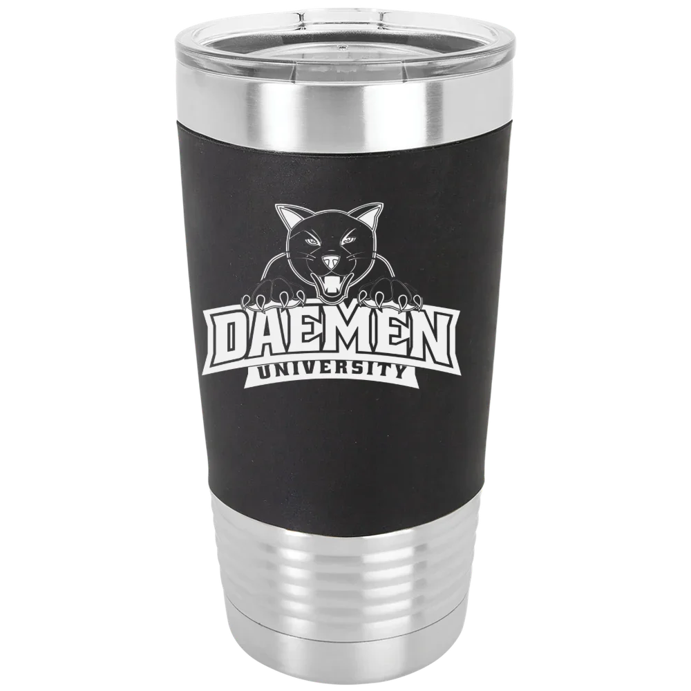Daemen University Polar Camel 20 oz. Silicone Grip Tumbler with Standard Lid