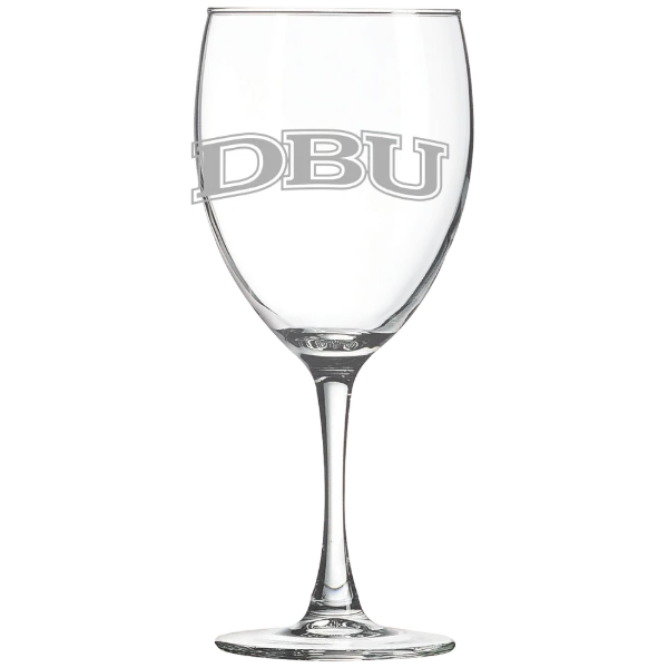Dallas Baptist University Polar Camel 10 1/2 oz. Wine Glass
