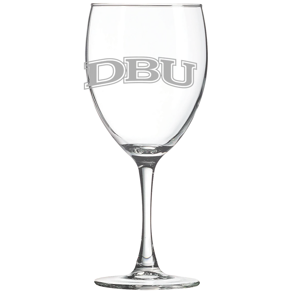 Dallas Baptist University Polar Camel 10 1/2 oz. Wine Glass