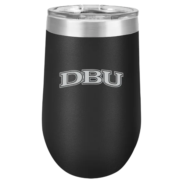 Dallas Baptist University Polar Camel 16 oz. Stemless Wine Tumbler