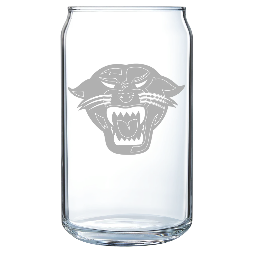 Davenport University Polar Camel 16 oz. Can Glass