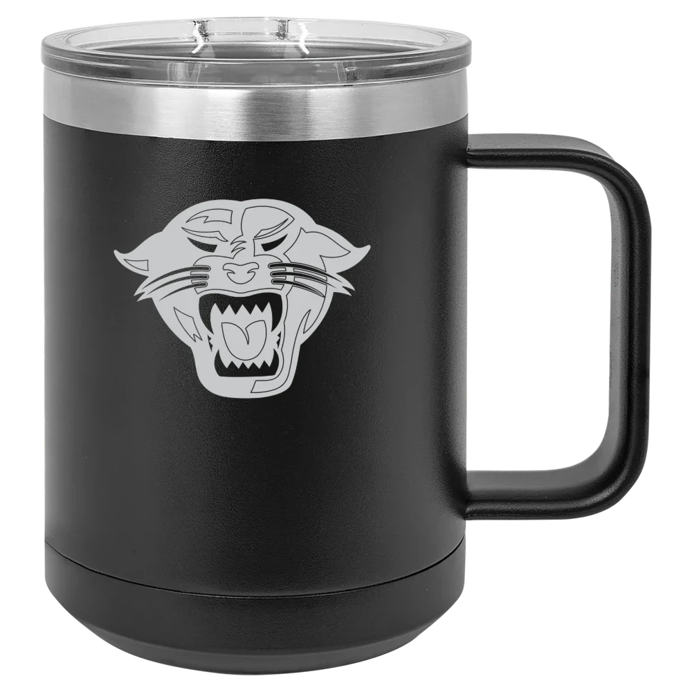 Davenport University Polar Camel 15 oz. Mug with Slider Lid