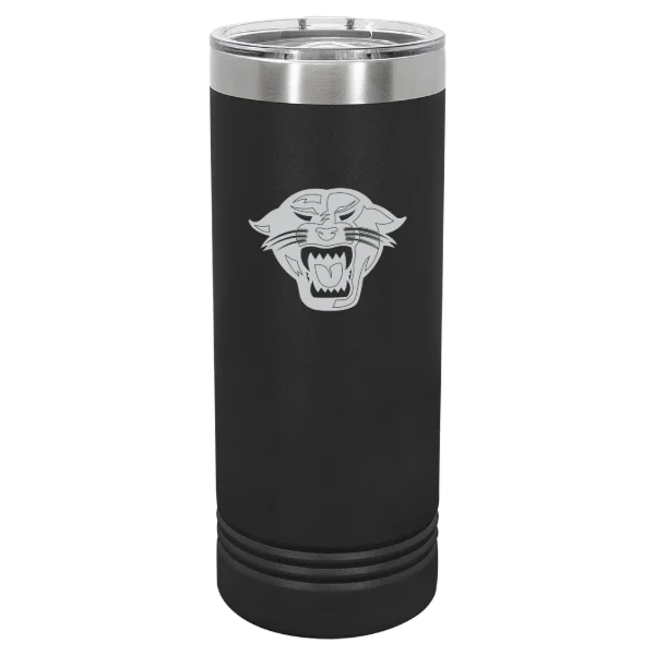 Davenport University Polar Camel 22 oz. Skinny Tumbler with Slider Lid