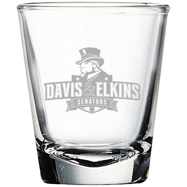 Davis & Elkins College Polar Camel 1.7 oz. Shot Glass