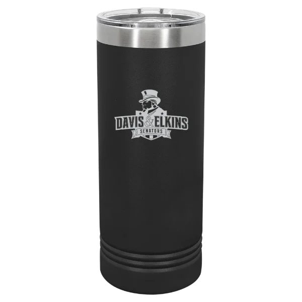 Davis & Elkins College Polar Camel 22 oz. Skinny Tumbler with Slider Lid