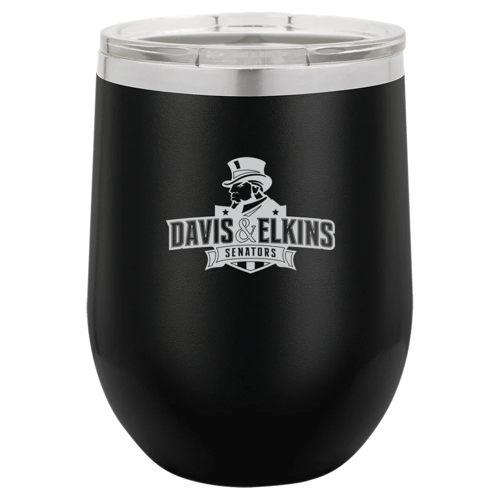 Davis & Elkins College Polar Camel 12 oz. Stemless Wine Tumbler