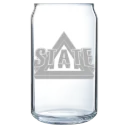 Delta State University Polar Camel 16 oz. Can Glass
