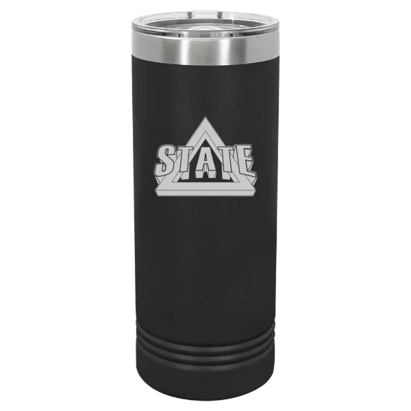 Delta State University Polar Camel 22 oz. Skinny Tumbler with Slider Lid