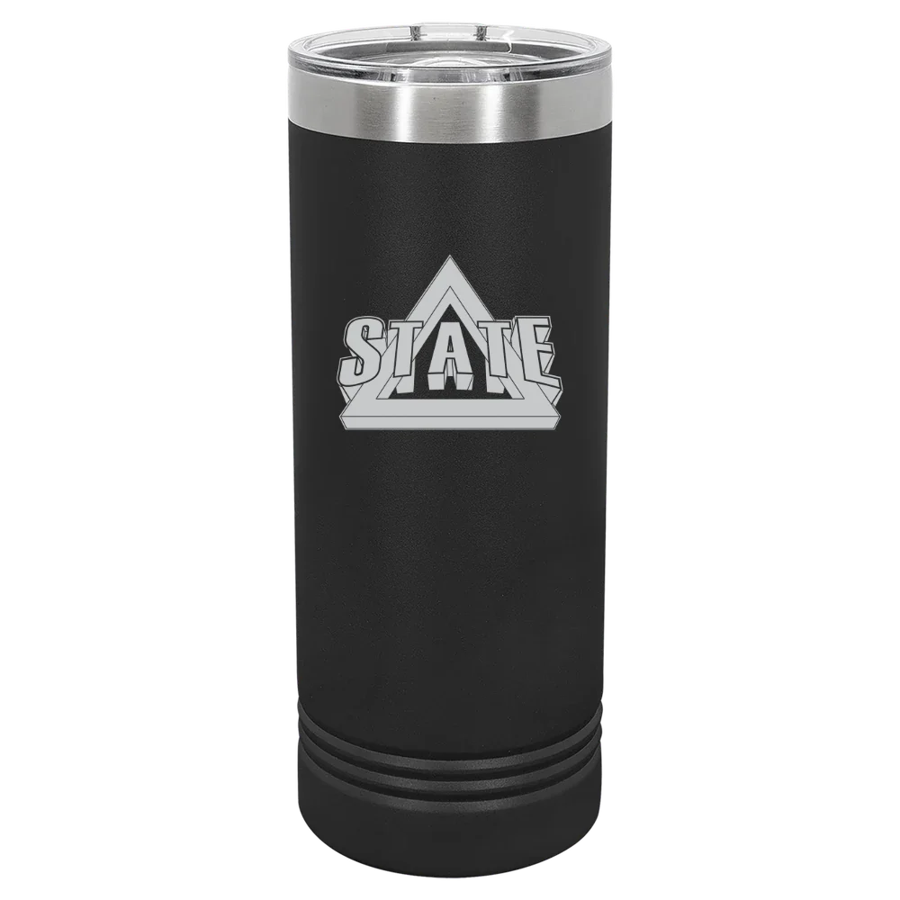 Delta State University Polar Camel 22 oz. Skinny Tumbler with Slider Lid