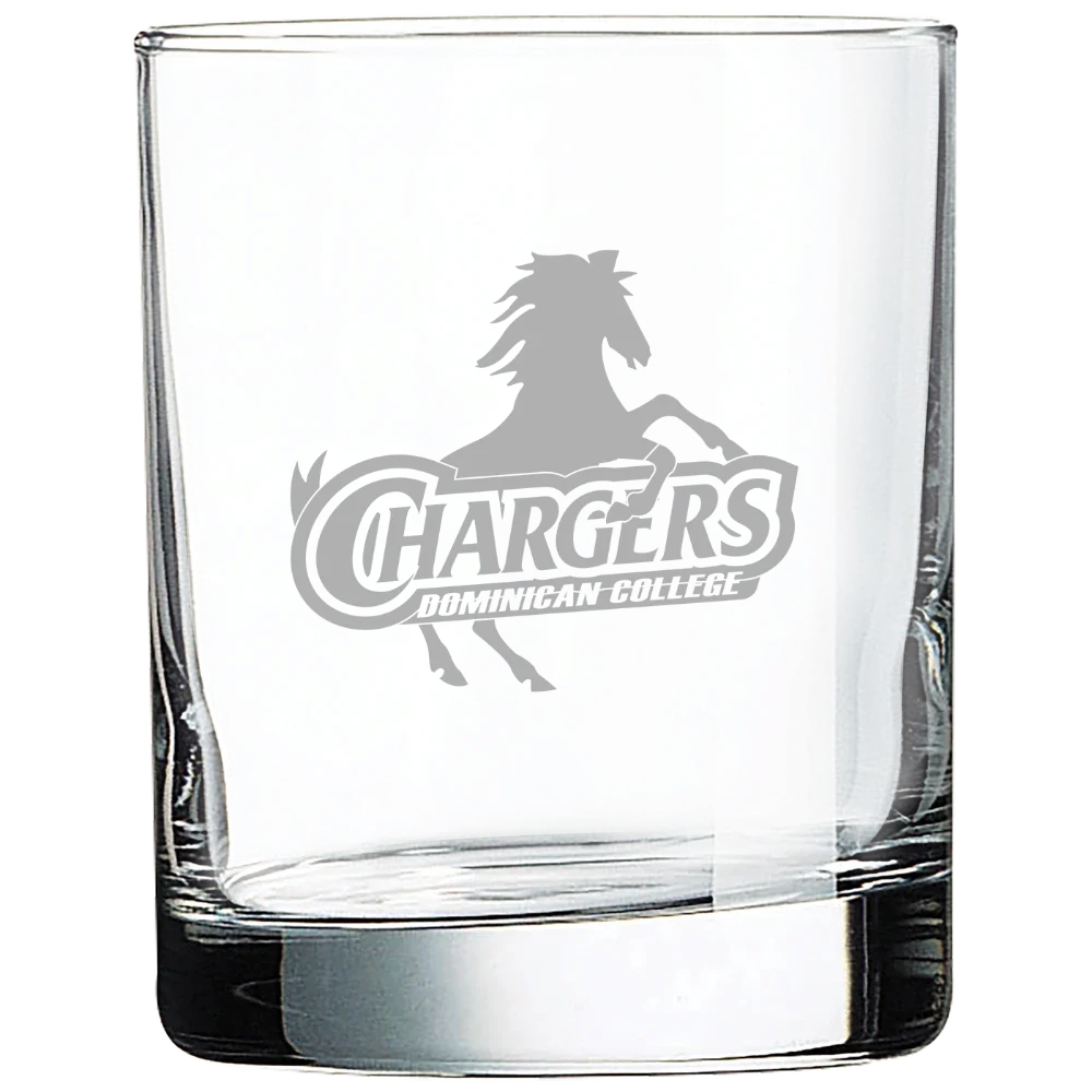 Dominican University New York Polar Camel 10 1/2 oz. On The Rocks Glass