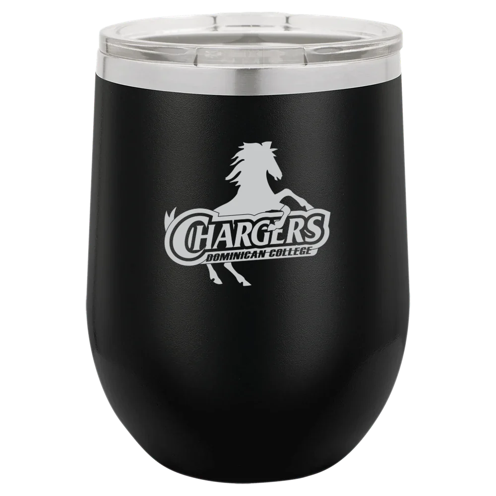 Dominican University New York Polar Camel 12 oz. Stemless Wine Tumbler