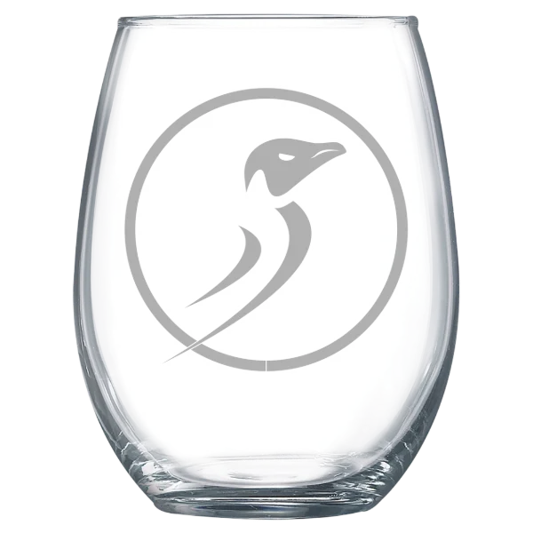 Dominican University of California Polar Camel 15 oz. Stemless Wine Glass