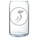 Dominican University of California Polar Camel 16 oz. Can Glass