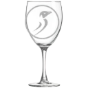 Dominican University of California Polar Camel 10 1/2 oz. Wine Glass