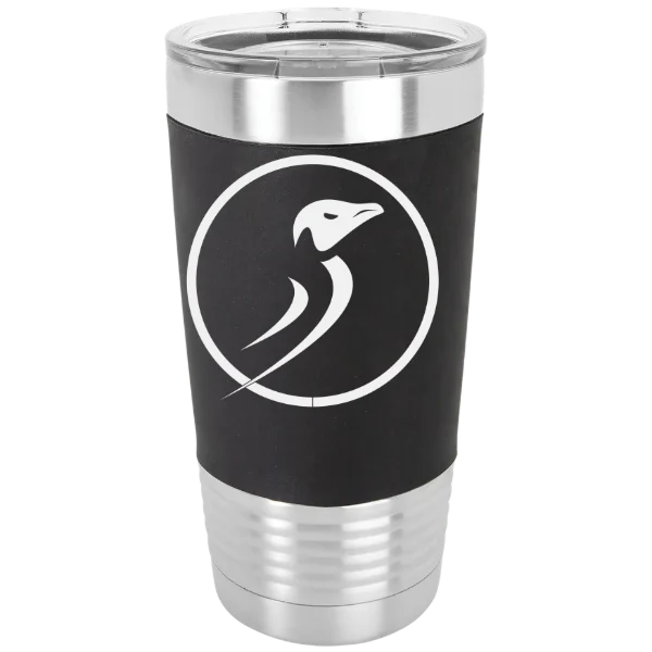 Dominican University of California Polar Camel 20 oz. Silicone Grip Tumbler with Standard Lid
