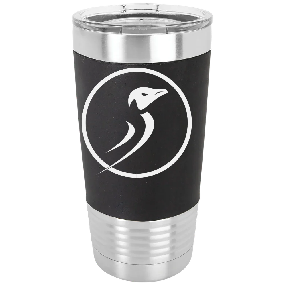 Dominican University of California Polar Camel 20 oz. Silicone Grip Tumbler with Standard Lid