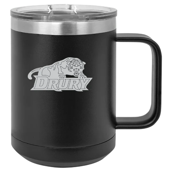Drury University Polar Camel 15 oz. Mug with Slider Lid