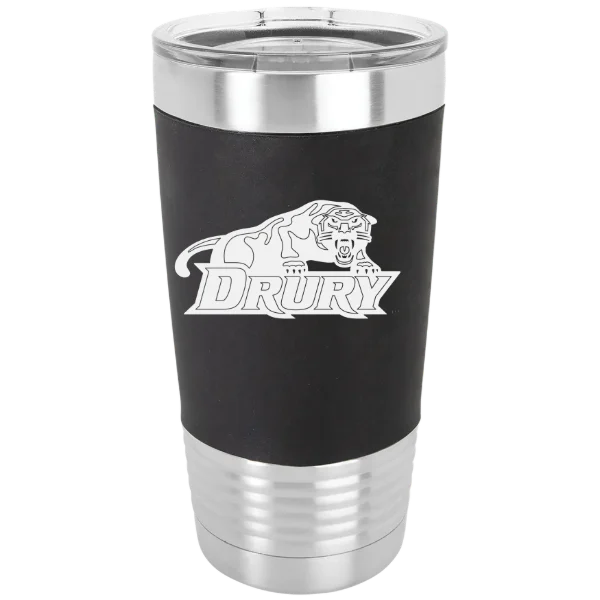 Drury University Polar Camel 20 oz. Silicone Grip Tumbler with Standard Lid