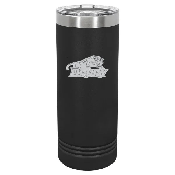 Drury University Polar Camel 22 oz. Skinny Tumbler with Slider Lid