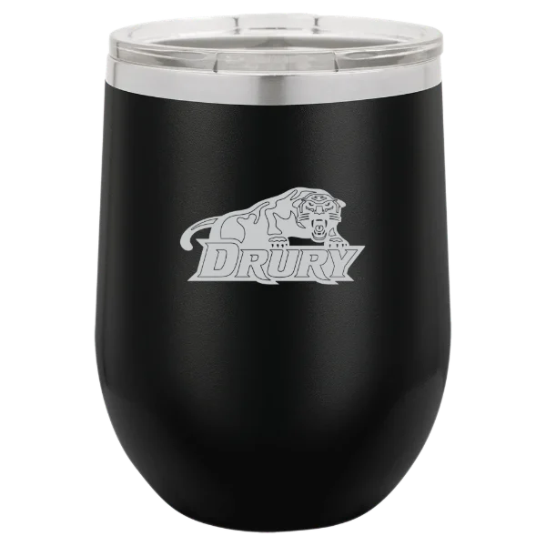Drury University Polar Camel 12 oz. Stemless Wine Tumbler