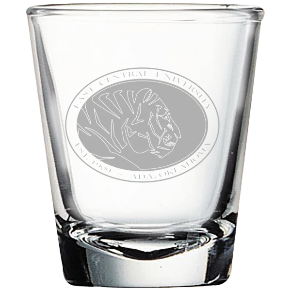East Central University Polar Camel 1.7 oz. Shot Glass