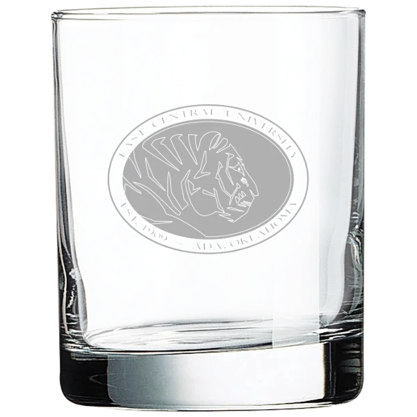 East Central University Polar Camel 10 1/2 oz. On The Rocks Glass