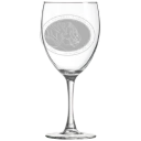 East Central University Polar Camel 10 1/2 oz. Wine Glass