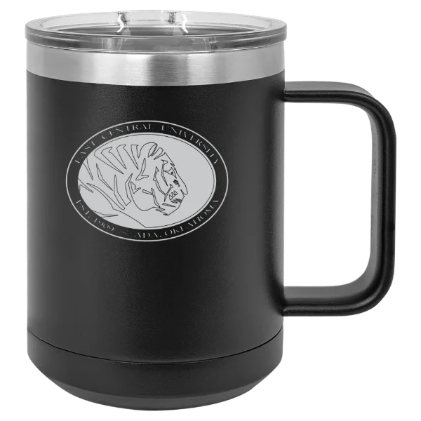 East Central University Polar Camel 15 oz. Mug with Slider Lid
