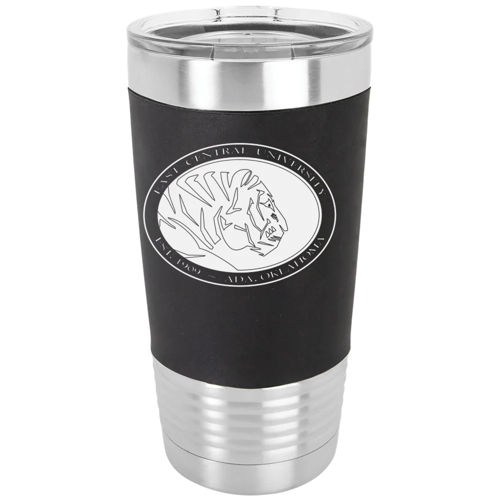 East Central University Polar Camel 20 oz. Silicone Grip Tumbler with Standard Lid