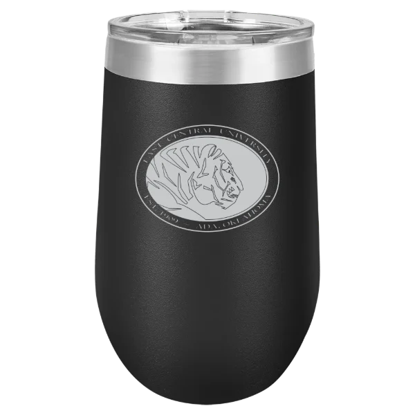 East Central University Polar Camel 16 oz. Stemless Wine Tumbler