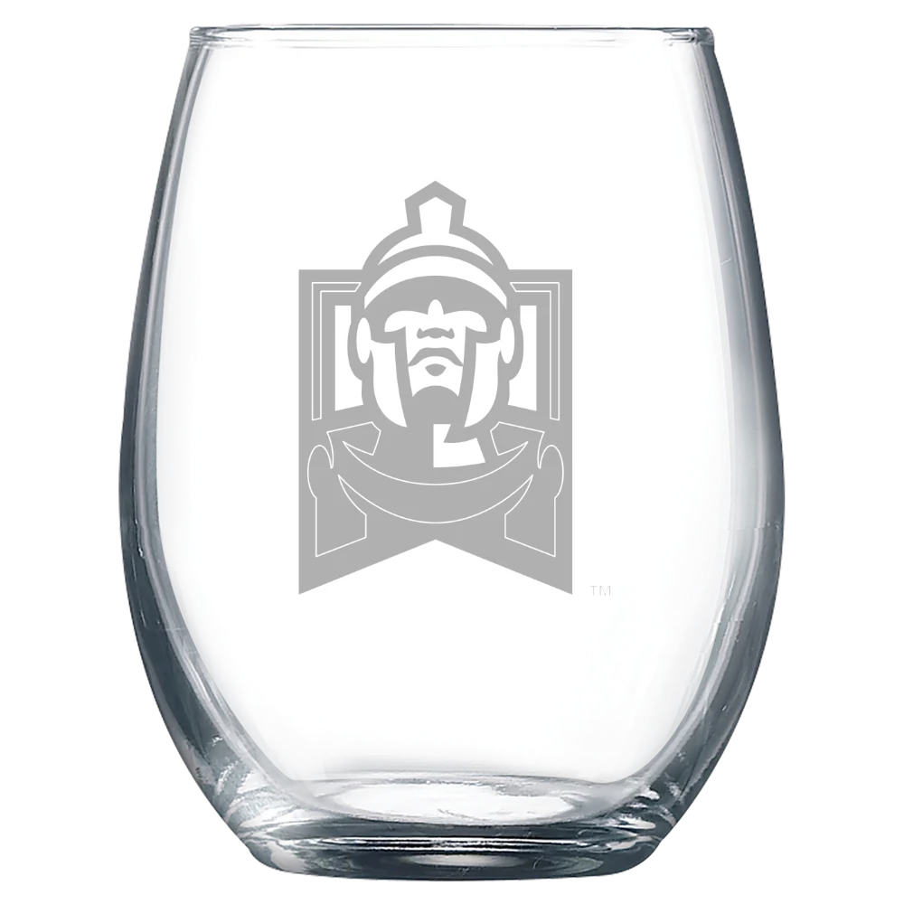 East Stroudsburg University of Pennsylvania Polar Camel 9 oz. Stemless Wine Glass
