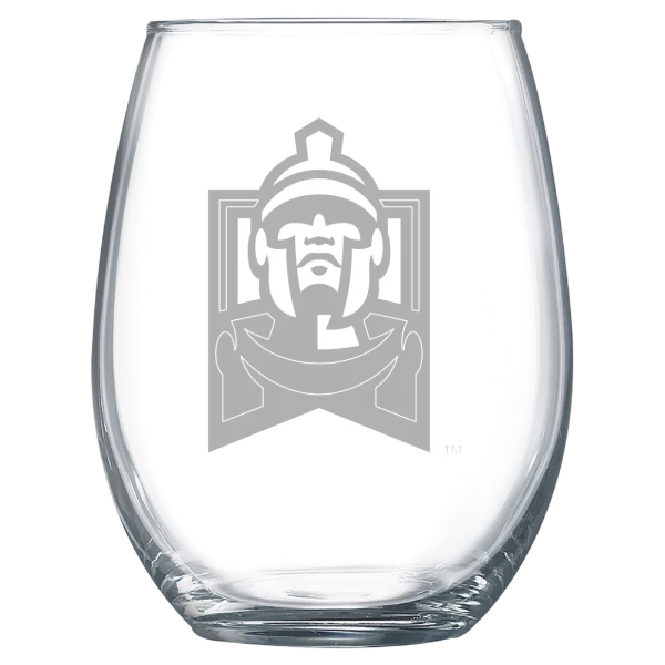 East Stroudsburg University of Pennsylvania Polar Camel 15 oz. Stemless Wine Glass