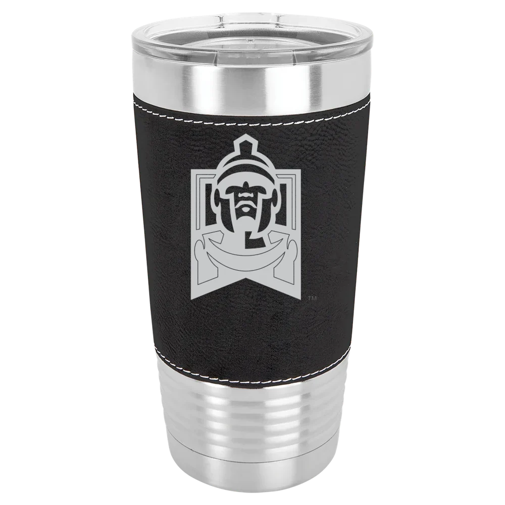 East Stroudsburg University of Pennsylvania Polar Camel 20 oz. Leatherette Grip Tumbler with Standard Lid