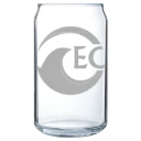 Eckerd College Polar Camel 16 oz. Can Glass